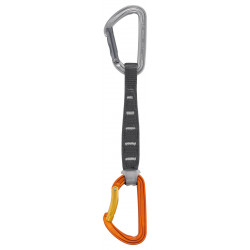 Petzl M053AA01 Spirit Express 17cm - Rinvio (leva dritta in alto, leva curva in basso)