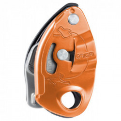 Petzl D014BA00 Grigri Grigio - Assicuratore con bloccaggio assistito con camma