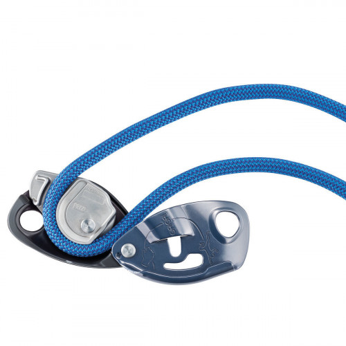 Petzl D014BA02 Grigri Blu - Assicuratore con...