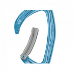Petzl M060BA00 DJINN Blu - Moschettone (versione leva curva)