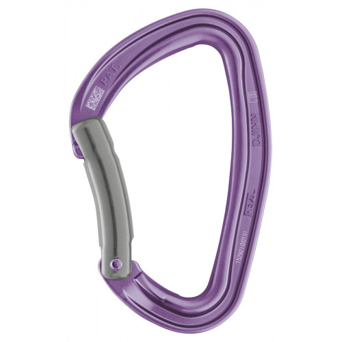 Petzl M060BA01 DJINN Viola - Moschettone...
