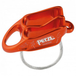 Petzl D017AA00 Reverso Grigio - Assicuratore-discensore polivalente e leggero per un utilizzo con uno o due capi di corda