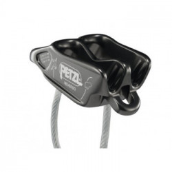 Petzl D017AA02 Reverso Rosso/Arancione- Assicuratore-discensore polivalente e leggero per l'utilizzo con uno o due capi di corda