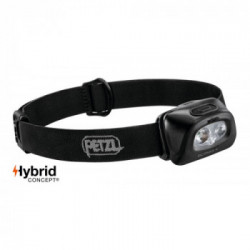 Petzl E089EA00 TACTIKKA + Nero - Lampada frontale compatta a 350 Lumen