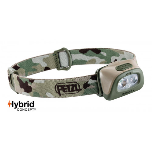 Petzl E089EA01 TACTIKKA + Mimetico - Lampada...
