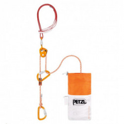 Petzl K011AA00 Rad System - Kit completo ultraleggero e compatto con cordino specifico, destinato agli sciatori per il soccorso