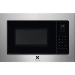 Electrolux MQC326GXE - Microonde con Grill da Incasso, 25 Litri, 900 W, Acciaio Inossidabile