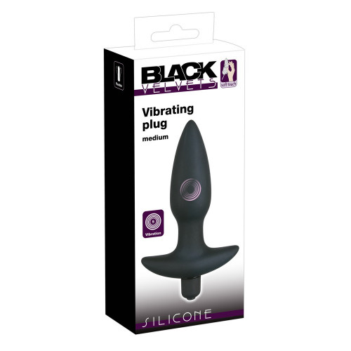 Black Velvets - Plug Anale con Vibrazione,...