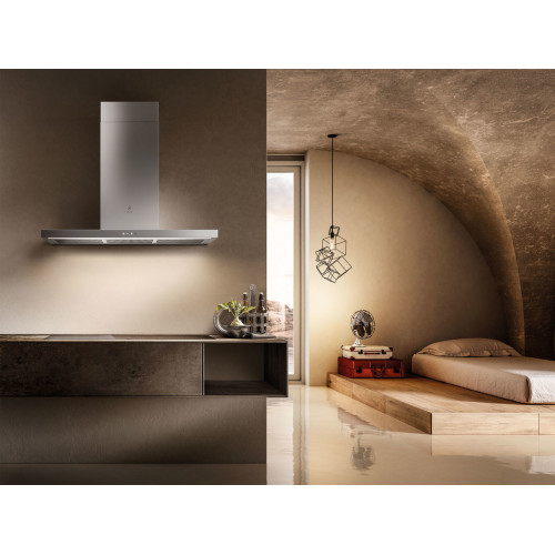 Elica THIN IX/A/120 - Cappa Aspirante a Parete,...