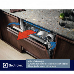 Electrolux ESF5534LOX - Lavastoviglie AirDry, AutoOff, Inox, 13 Coperti, 60 cm, Classe E (A++)