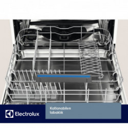 Electrolux ESF5534LOX - Lavastoviglie AirDry, AutoOff, Inox, 13 Coperti, 60 cm, Classe E (A++)