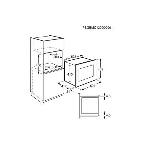 Electrolux MQ927GNE - Forno a Microonde da...