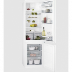 Aeg SCK618F3FS - Frigorifero da incasso Combinato, LowFrost, 72 L, Classe F