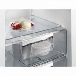Aeg SCK618F3FS - Frigorifero da incasso Combinato, LowFrost, 72 L, Classe F