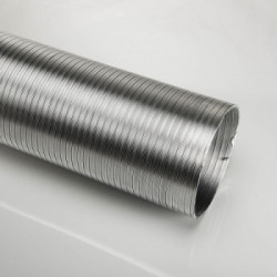 Elica TUBO FLESSIBILE 3000 mm - Tubo Rotondo Alluminio Flessibile L.3000 mm, Ø150 mm, 1052AD