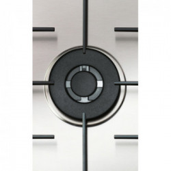 Whirlpool GMAL 9522/IXL - Piano Cottura a Gas, 5 Fornello(i), 86 cm 