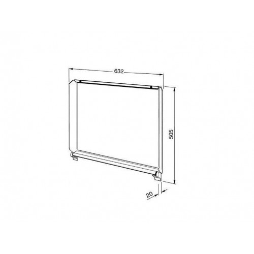 Smeg C70CEB/1- Coperchio per Piano Cottura,...