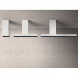 Elica HAIKU ISLAND WH/A/120 - Cappa Aspirante ad Isola, Krion Bianco, 120 cm, PRF0146290, A