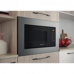 Indesit MWI 120 GX - Forno a Microonde da Incasso, 20 Litri, 800 W