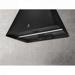 Elica IKONA BL MAT/A/60 - Cappa Filtrante Sospesa, 60 cm, Nero, 710 m³/h, PRF0164784, A