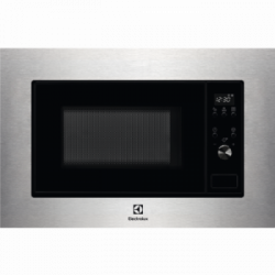 Electrolux MO318GXE - Microonde Combinato da Incasso, 17 Litri, 700 W, Acciaio Inossidabile