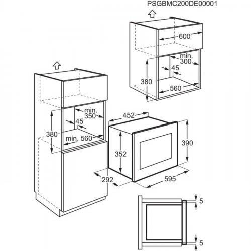 Electrolux MO318GXE - Microonde Combinato da...