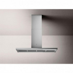 Elica THIN ISLAND IX/A/120 - Cappa Aspirante ad Isola, Inox, 120 cm, PRF0144973, A