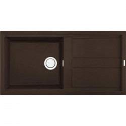Elleci LMB48078 - Lavello best 480, 100x51, 1VG, espresso
