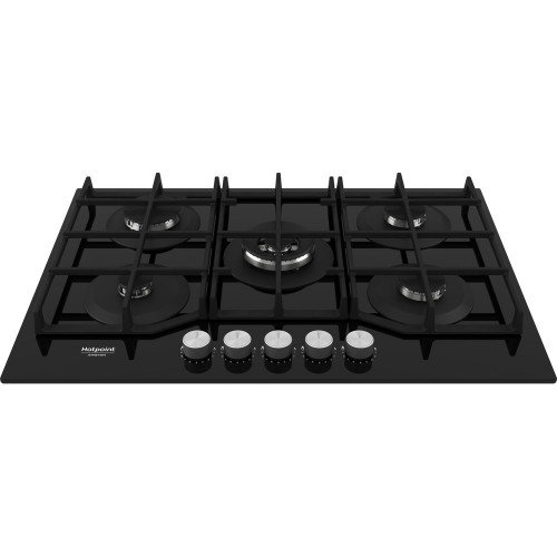 Hotpoint HAGS 72F/BK - Piano Cottura a Gas, 5...