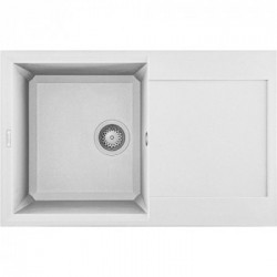 Elleci LGY30068 - Lavello easy 300, 79x50, 1VG, bianco