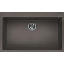 Elleci LKQ13093 - Lavello quadra 130, 79X50, 1V, dove grey