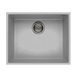 Elleci LMQ10579BSO - Lavello quadra 105, 54x44, 1V, aluminium sottotop