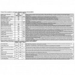 Elica PANDORA BL/F/90 - Cappa Filtrante Downdraft , Nero, 90 cm, PRF0120979, A