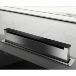 Elica PANDORA GME IX/A/90 - Cappa Aspirante Downdraft , Inox, 90 cm, PRF0120982, C (MOTORE NON INCLUSO)