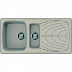 Elleci LGM47551 - Lavello master 475, 100x50, 2VG, avena