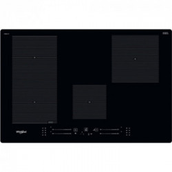 Whirlpool WF S5077 NE/IXL - Piano Cottura ad Induzione, 4 Zone, 77 cm