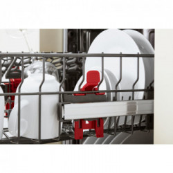 Whirlpool WSIC3M17C - Lavastoviglie da Incasso a Scomparsa Totale, 10 Coperti, Classe F 