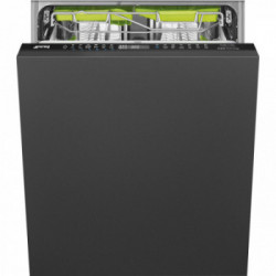 Smeg ST354BQL - Lavastoviglie da Incasso a Scomparsa Totale, 14 Coperti, Classe B