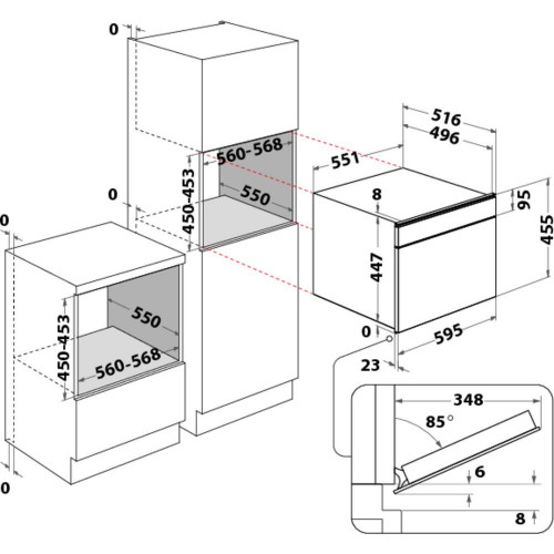 Whirlpool W11IMS180 - Forno Compatto da Incasso...