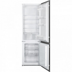 Smeg C4172F - Frigorifero Combinato da Incasso, 268 Litri, Classe F, 54.8 x 177.2 x 54.9 cm