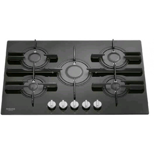 Hotpoint FTGHG751D/HA(BK) - Piano Cottura a...