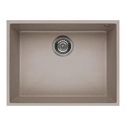 Elleci LGQ11043BSO - Lavello quadra 110, 58x44, 1V, tortora sottotop