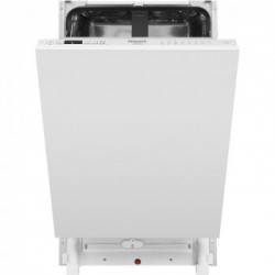 Hotpoint HSIC 3T127 C - Lavastoviglie Slim da Incasso a Scomparsa Totale, 10 Coperti, Classe E, 45 cm