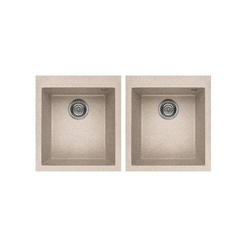 Elleci LGQ20051 - Lavello quadra 200, , 2V, avena