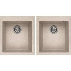 Elleci LGQ20051 - Lavello quadra 200, , 2V, avena