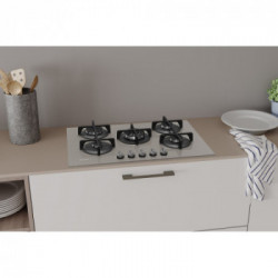 Indesit ING 72T/TD - Piano Cottura a Gas, 5 Fuochi, 73 cm