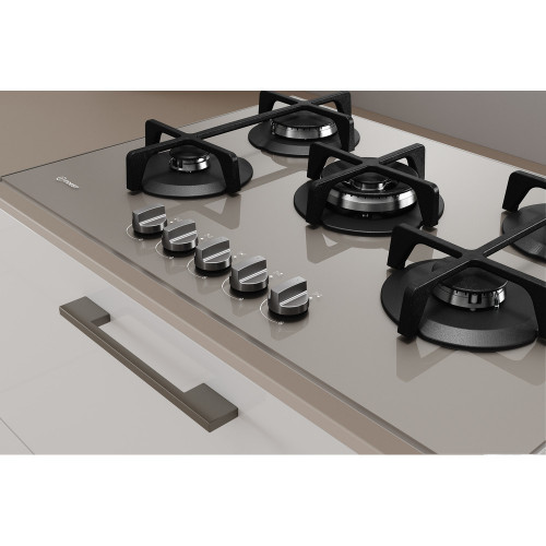 Indesit ING 72T/TD - Piano Cottura a Gas, 5...