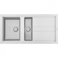 Elleci LGB47568 - Lavello best 475, 100x51, 1½VG, bianco