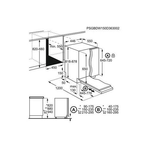 Electrolux KEGB 2310 L - Lavastoviglie AirDry,...