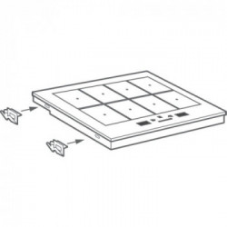 Hotpoint ACPH 778 C/NE - Piano Cottura ad induzione, 8 Zone, 77 Cm